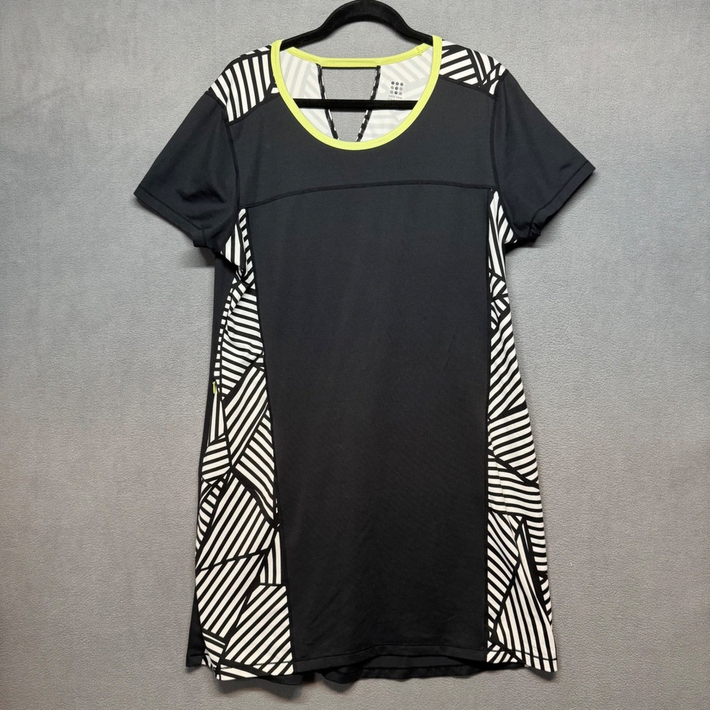 Title Nine Dream Overdrive Gidget Dress Activewear Athletic XL Black 130965